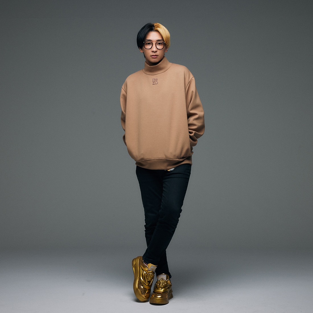 ��ReZARD��Mock Neck Sweat