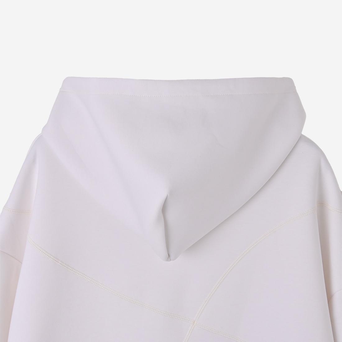 ReZARDCurved Line Stitch Hoodie