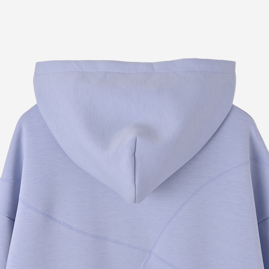 ReZARDCurved Line Stitch Hoodie