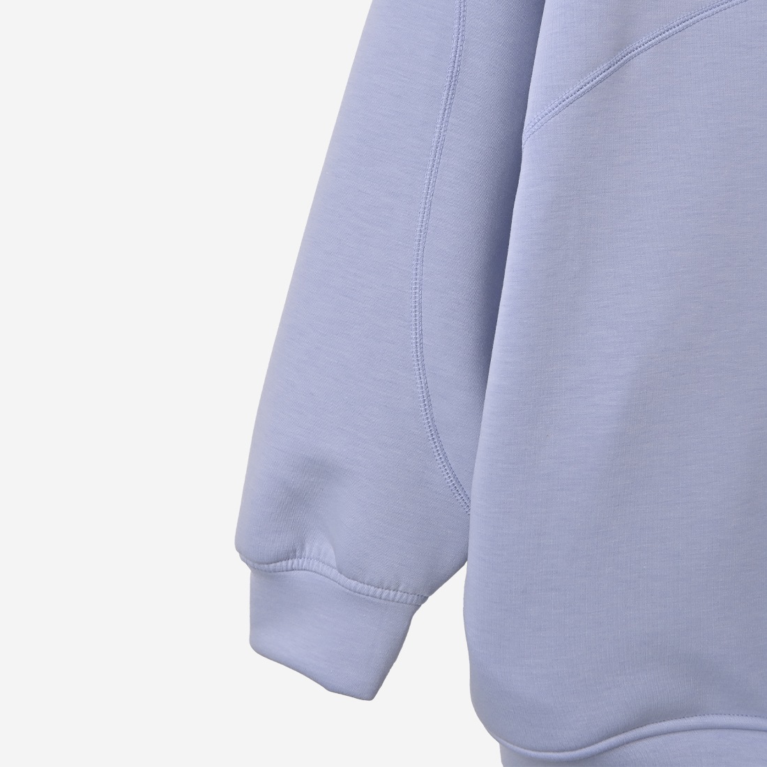 ReZARDCurved Line Stitch Hoodie