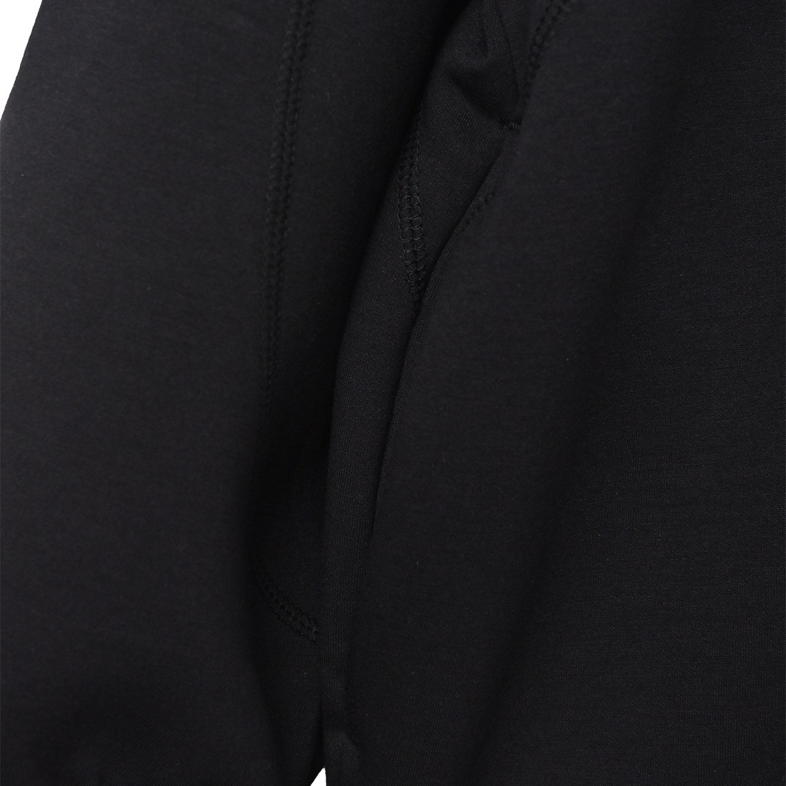 ReZARDCurved Line Stitch Hoodie