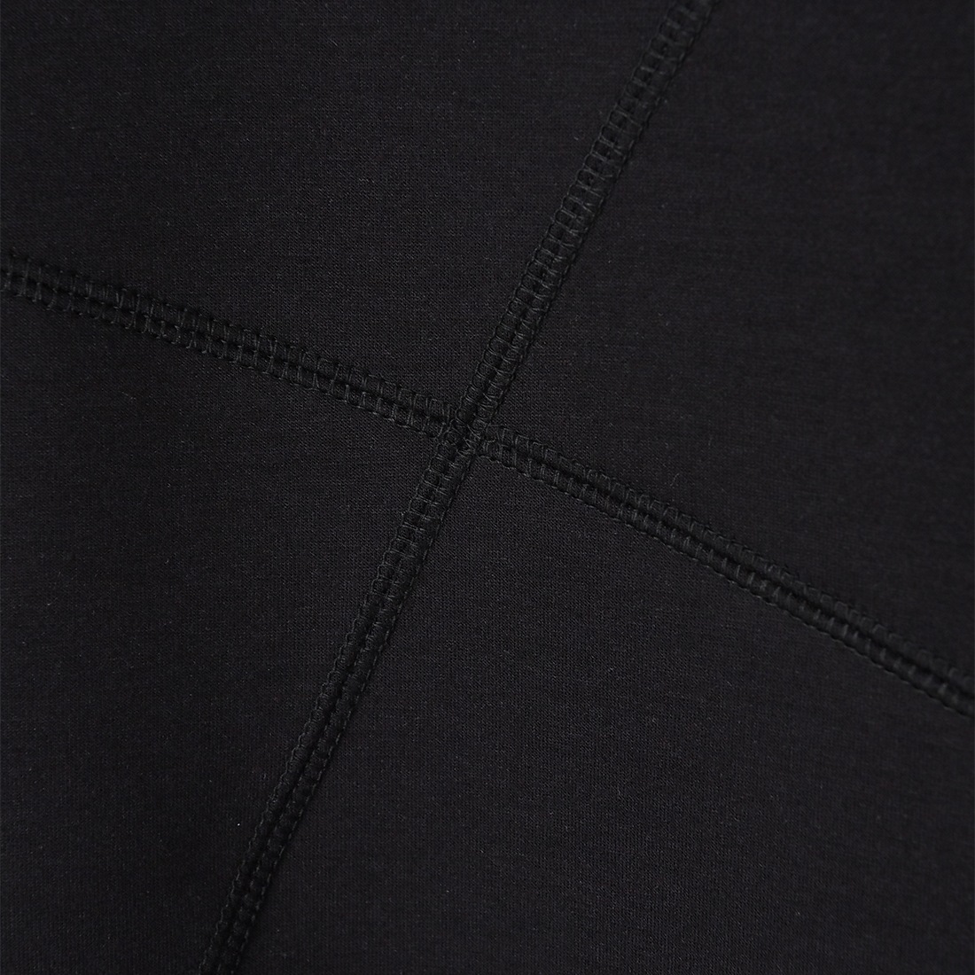ReZARDCurved Line Stitch Hoodie