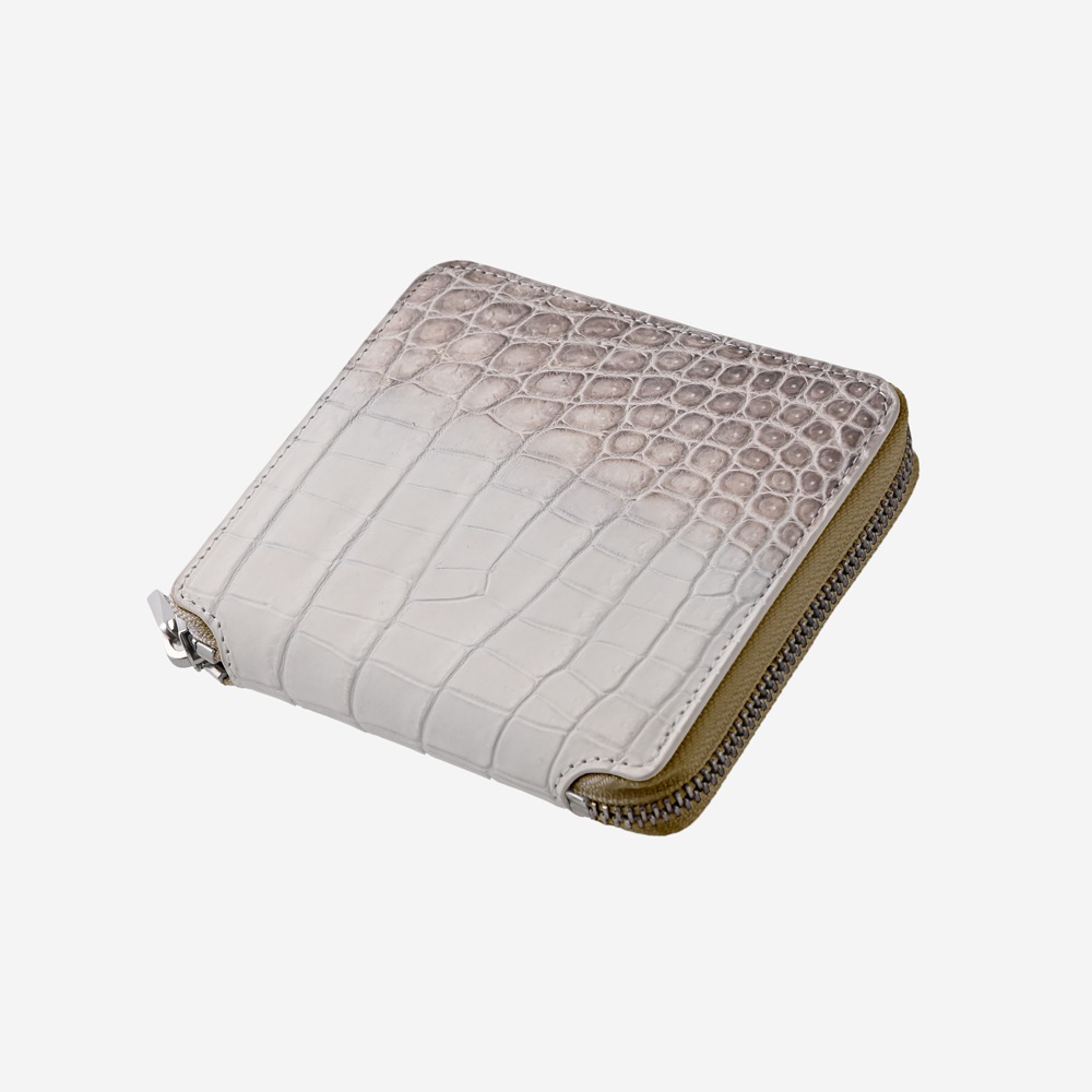 【ReZARD】Crocodile Medium Wallet ブラック　ケース ReZARD】Himalaya Crocodile Medium Wallet