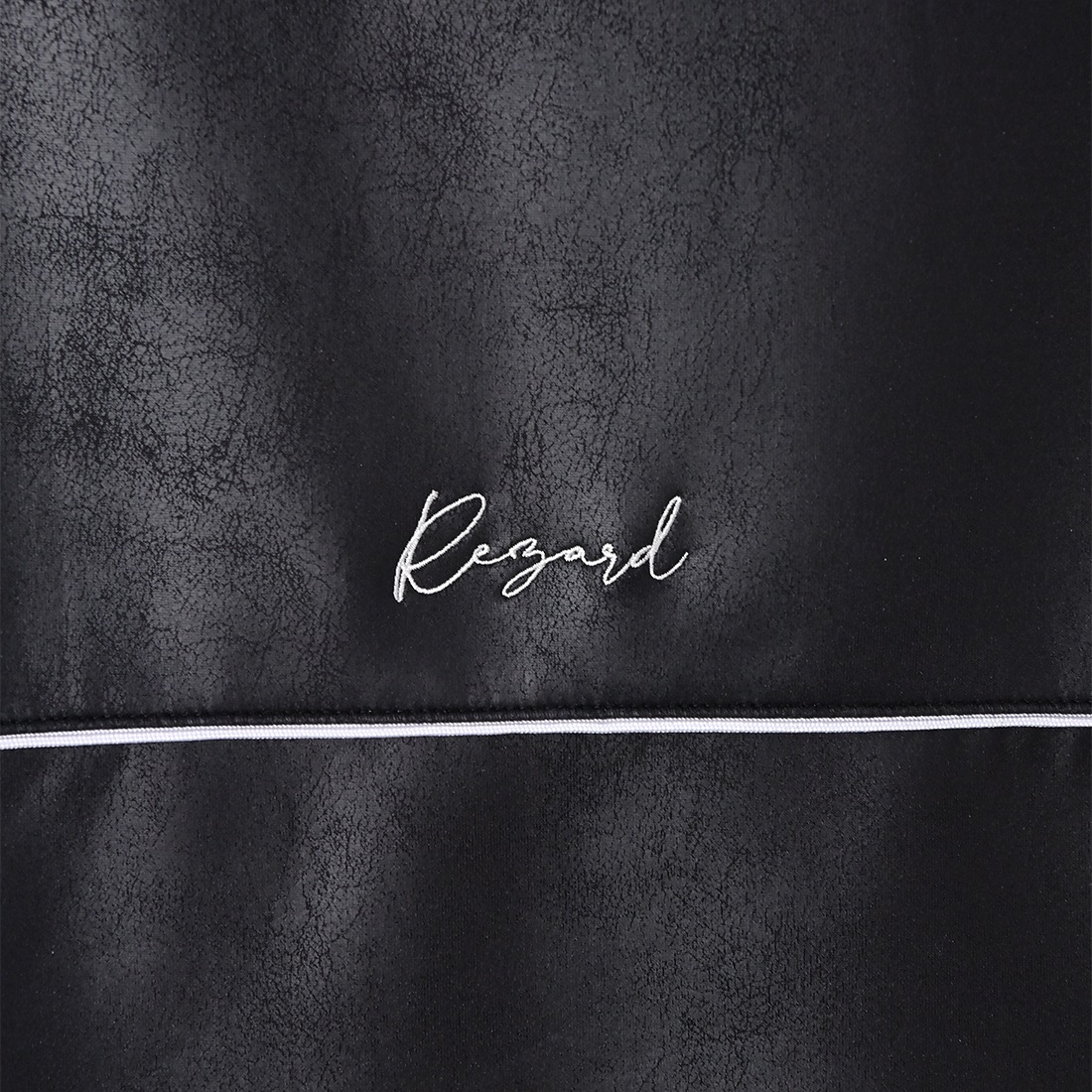 ��ReZARD��Coated Piping Hoodie