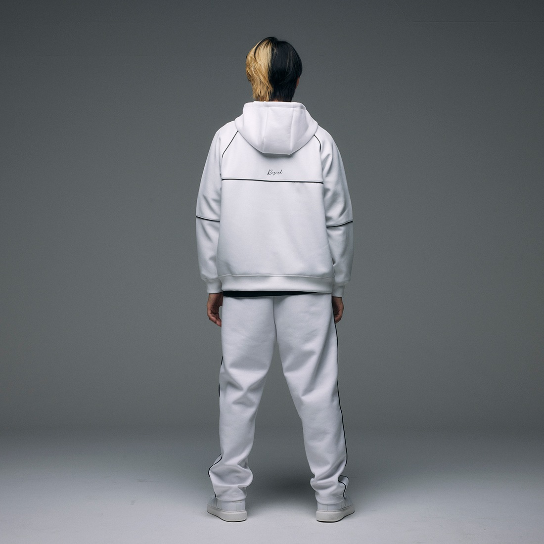 ��ReZARD��Coated Piping Hoodie