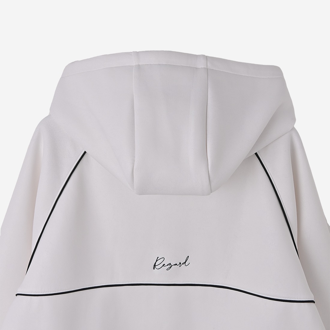 ��ReZARD��Coated Piping Hoodie