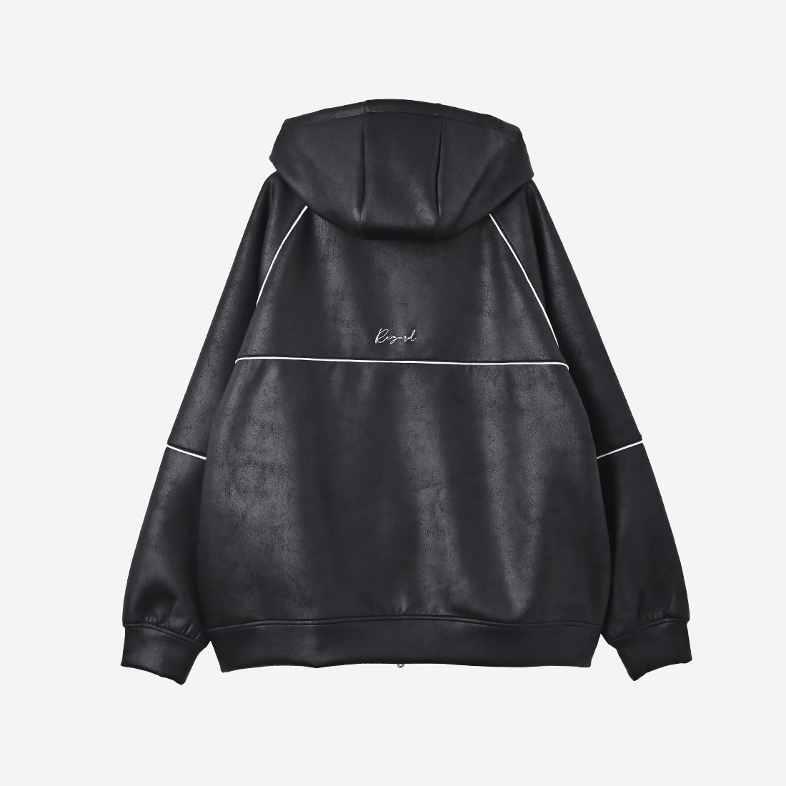 ��ReZARD��Coated Piping Hoodie