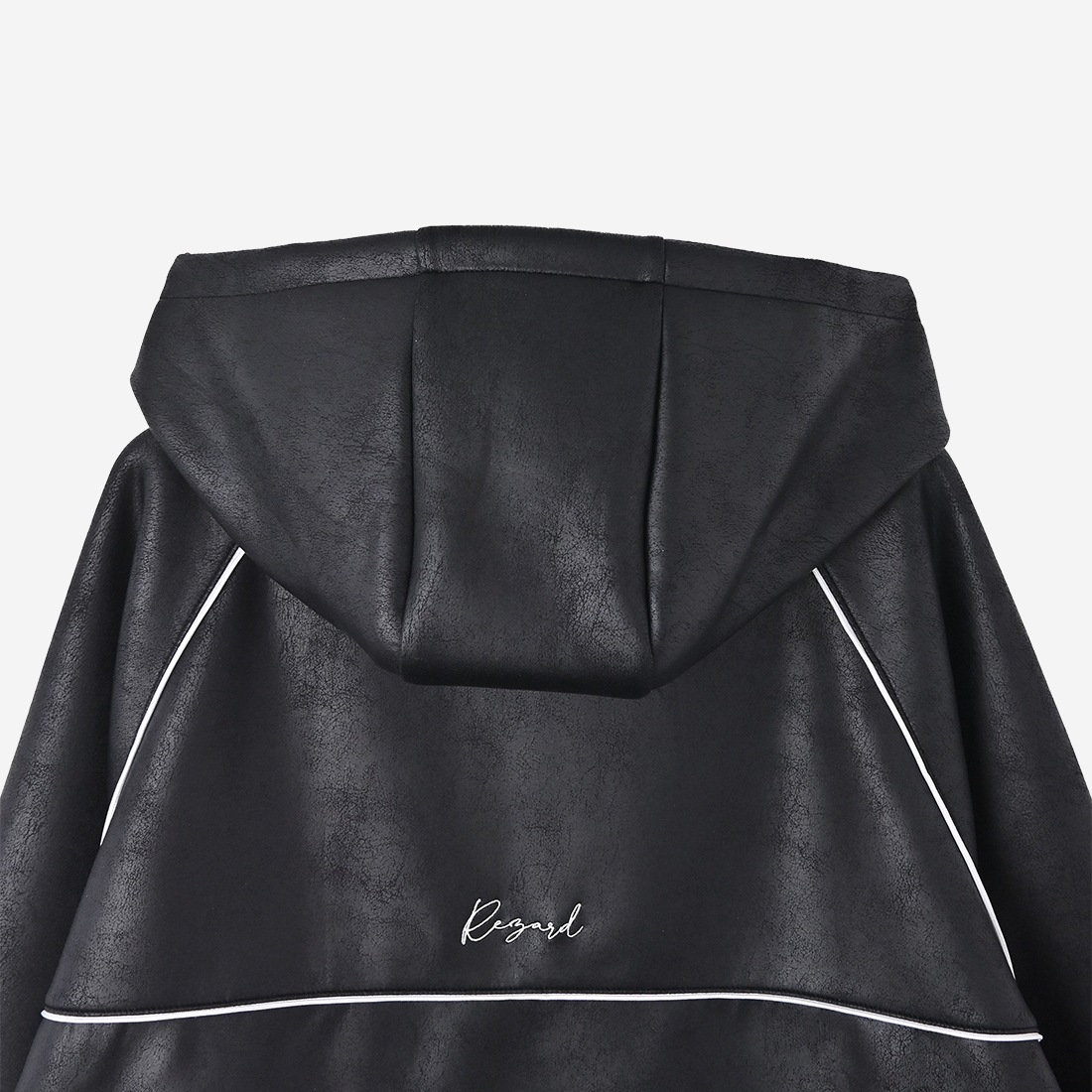 ��ReZARD��Coated Piping Hoodie