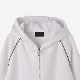 ��ReZARD��Coated Piping Hoodie