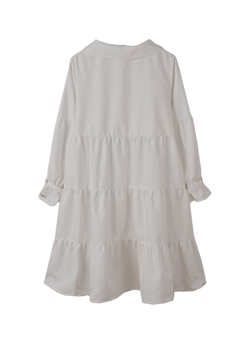 Unvamy 襟付きティアードワンピース Womens 60 Off 7500円 3000円