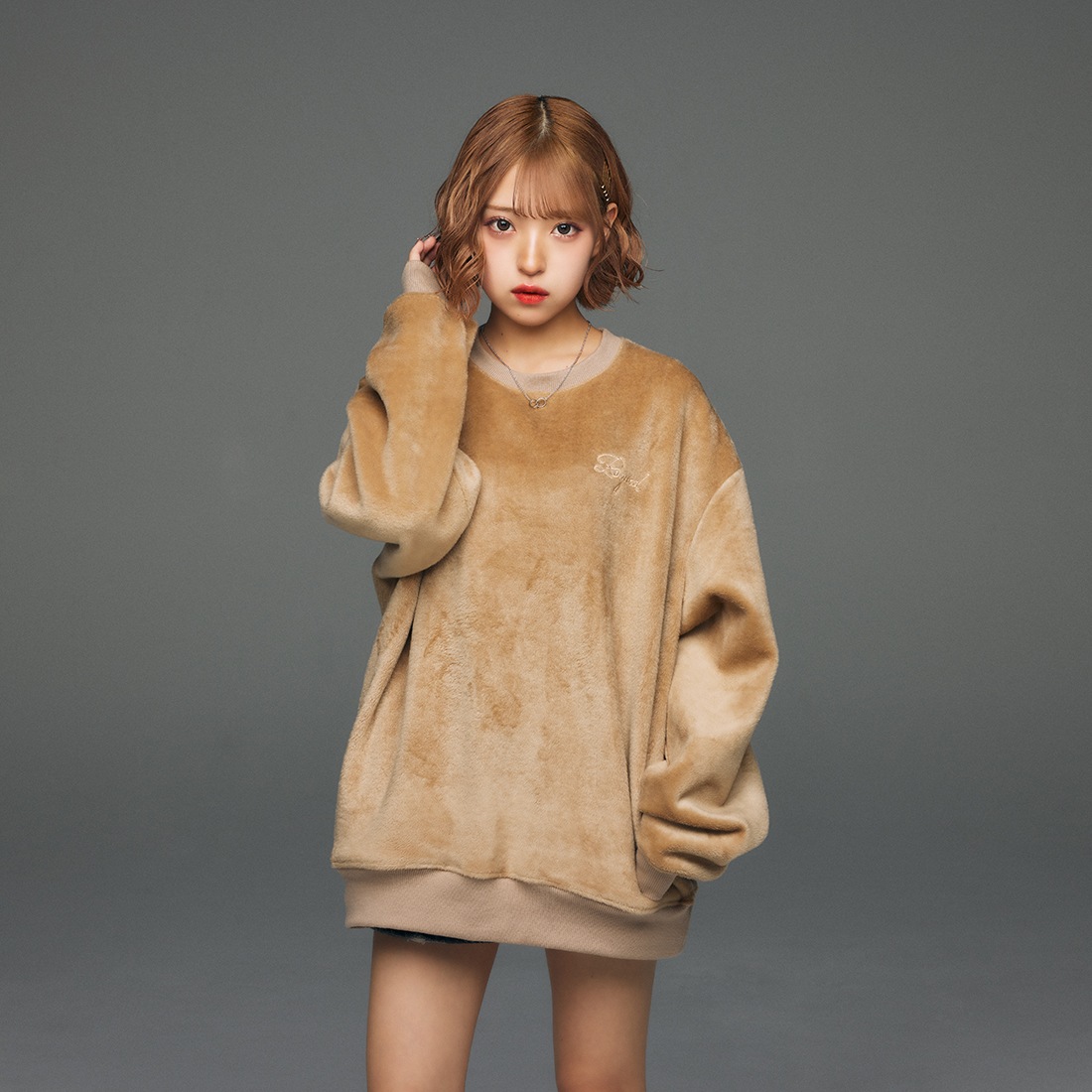 完売品　ReZARD　Pile Fleece Sweat　フリーススウェット　М ReZARD】Pile Fleece Sweat