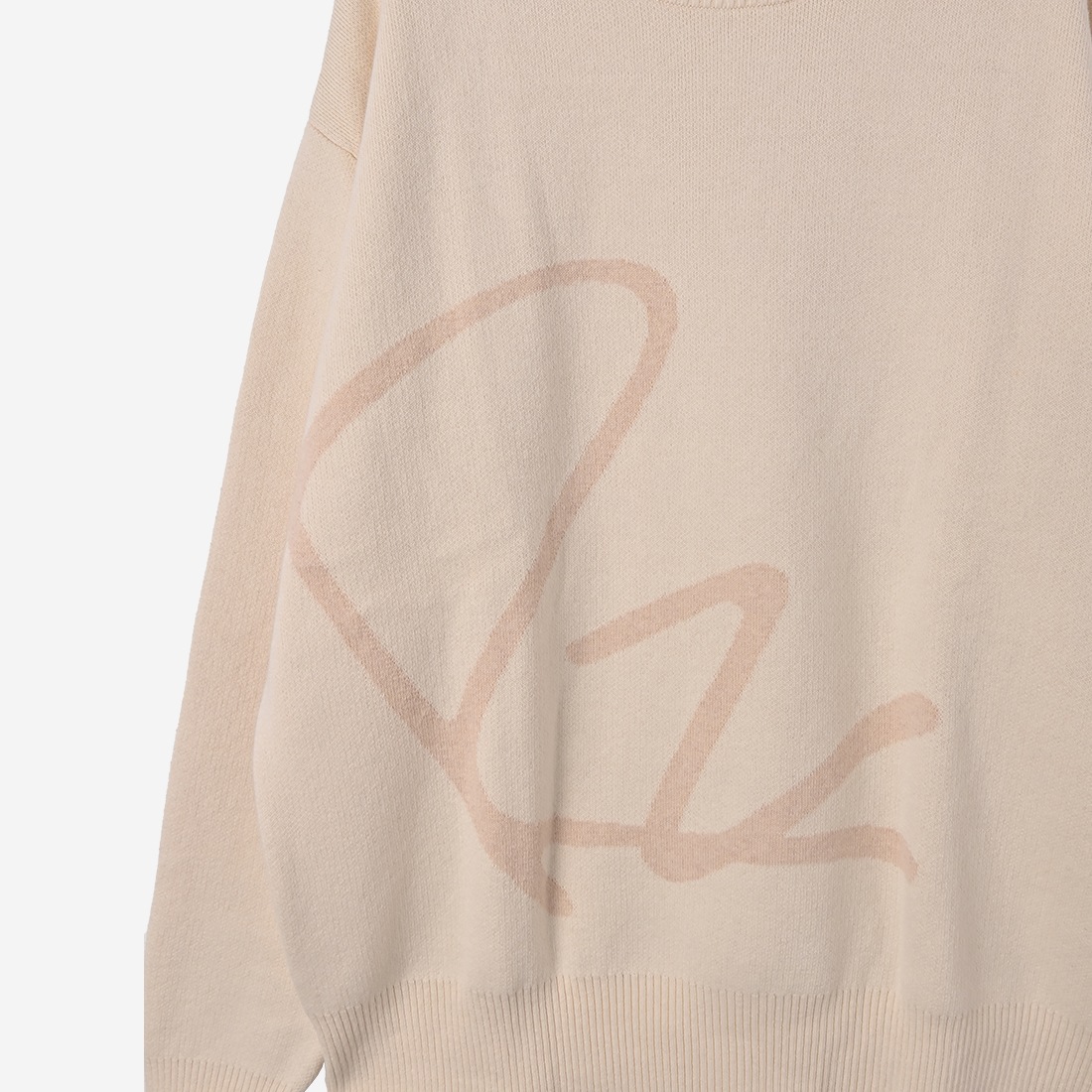 ��ReZARD��Rz Logo Jacquard Sweater