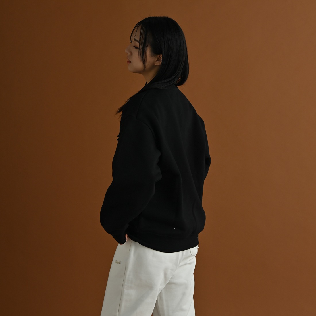 ��ReZARD��Tail Logo Applique Sweat