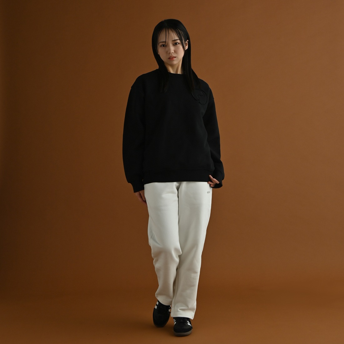 ��ReZARD��Tail Logo Applique Sweat