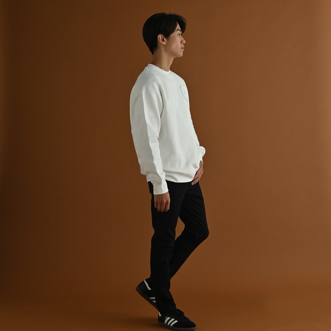 ��ReZARD��Tail Logo Applique Sweat