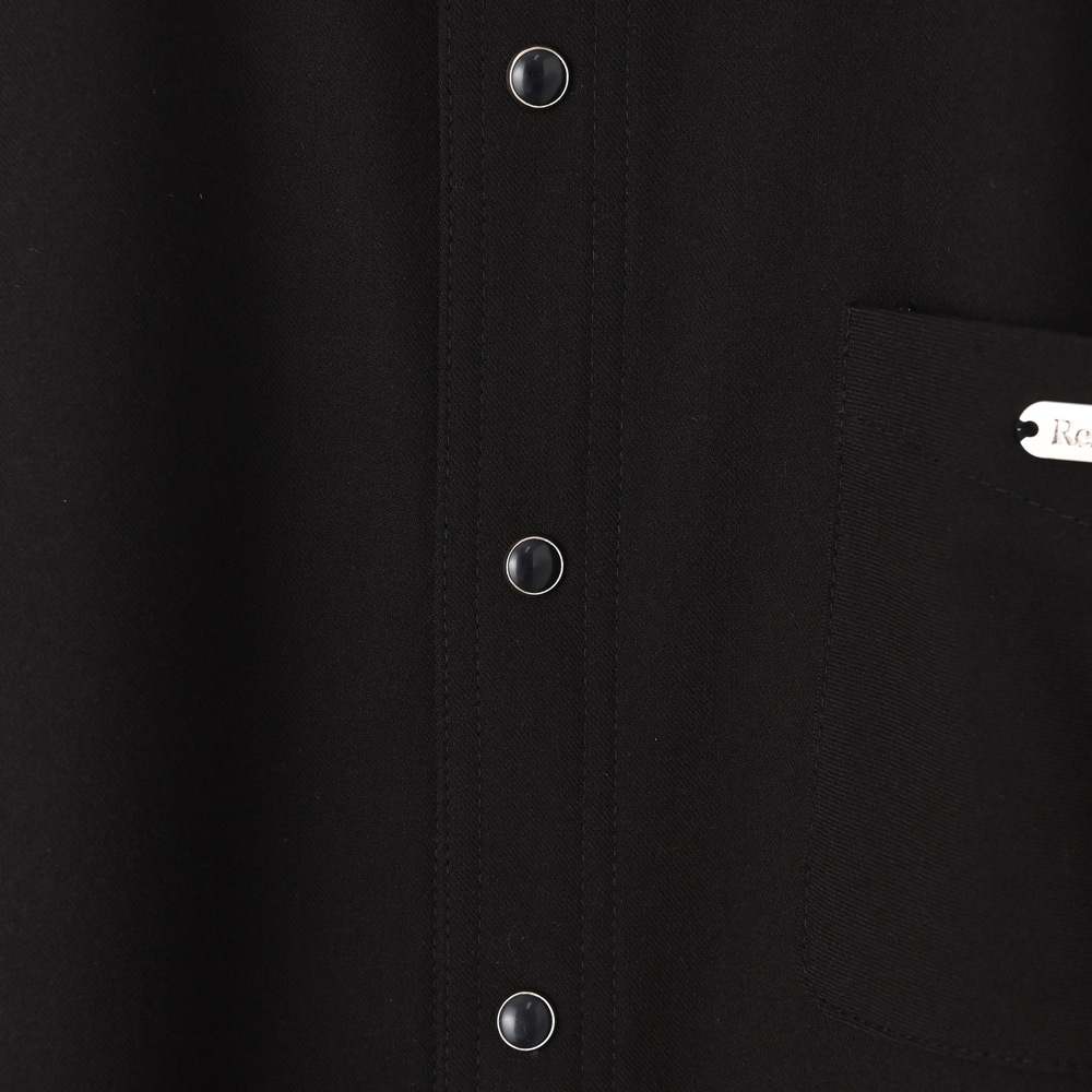 ��ReZARD��Metal Plate Long Sleeve Shirt