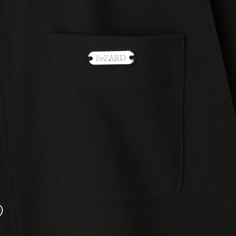 ��ReZARD��Metal Plate Long Sleeve Shirt