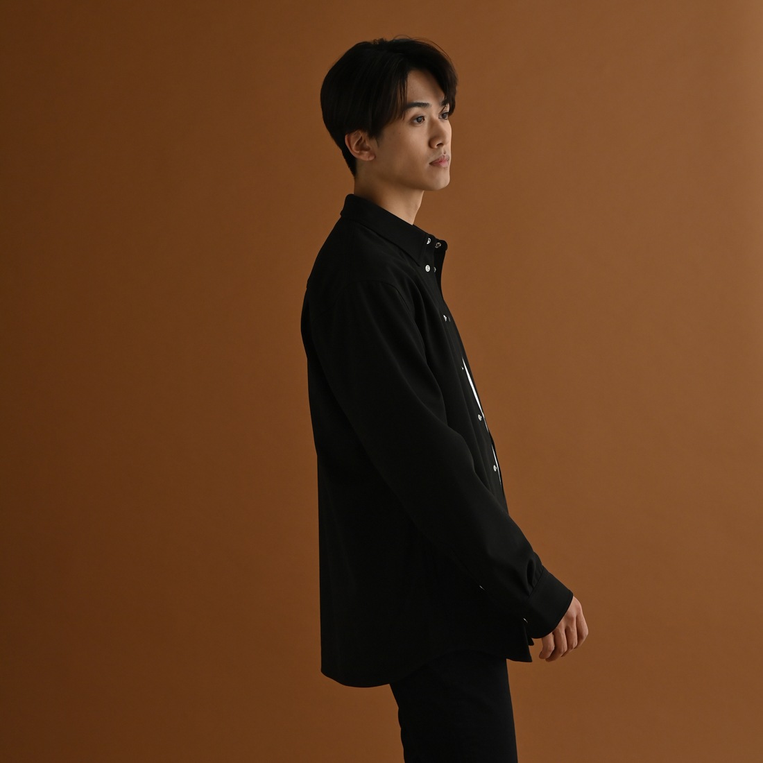 ��ReZARD��Metal Plate Long Sleeve Shirt