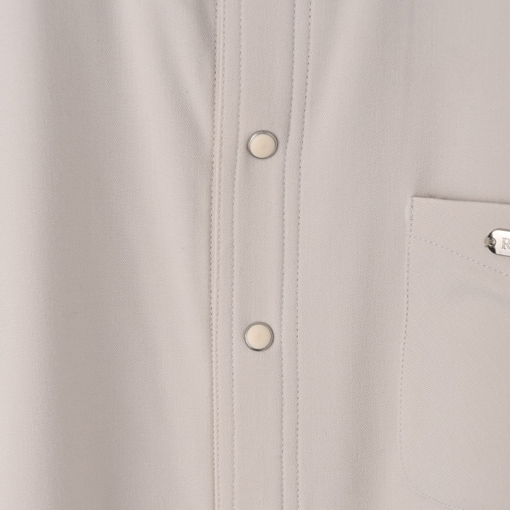 ��ReZARD��Metal Plate Long Sleeve Shirt