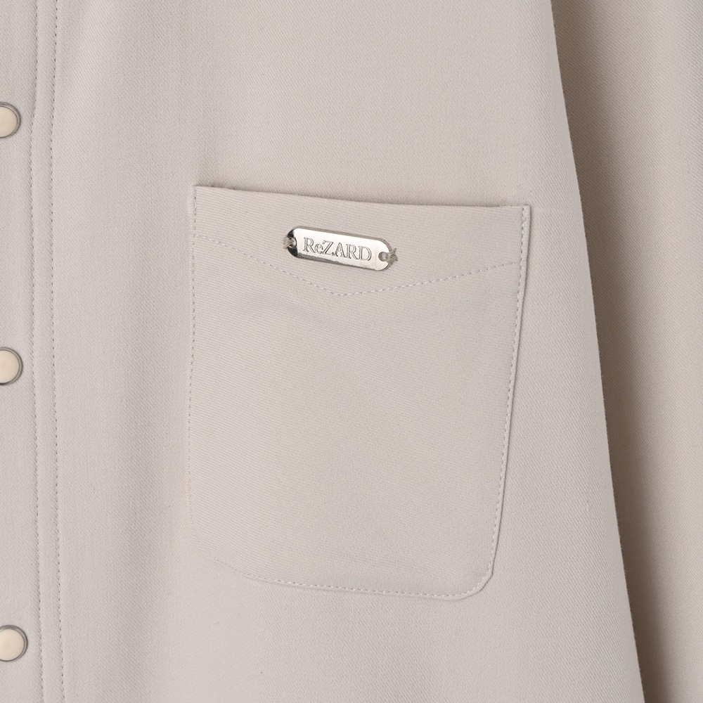 ��ReZARD��Metal Plate Long Sleeve Shirt