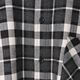 ��ReZARD��Metal Plate Long Sleeve Check Shirt