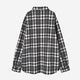 ��ReZARD��Metal Plate Long Sleeve Check Shirt