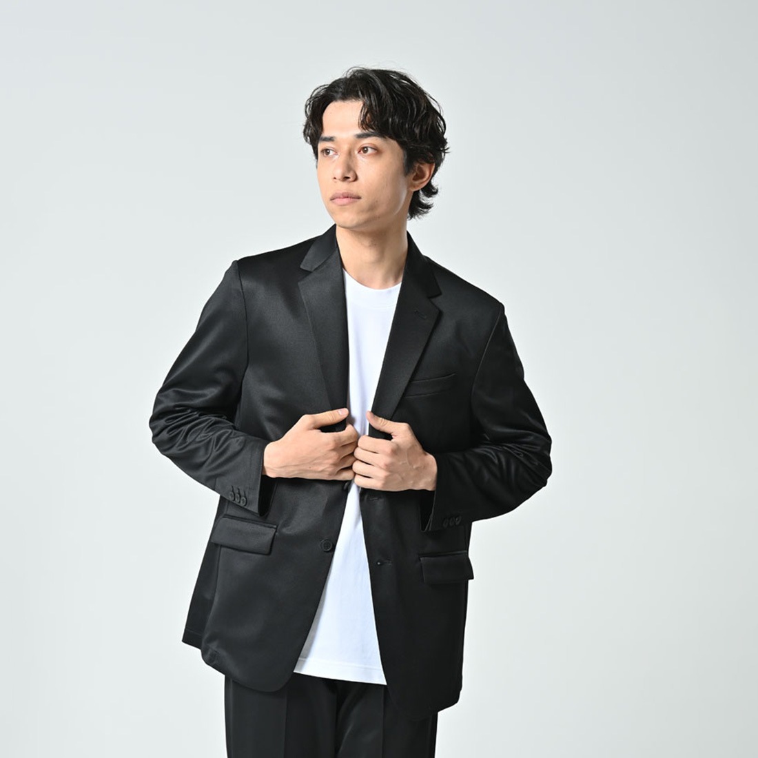 ��ReZARD BUSINESS��Washable Suits��Black��