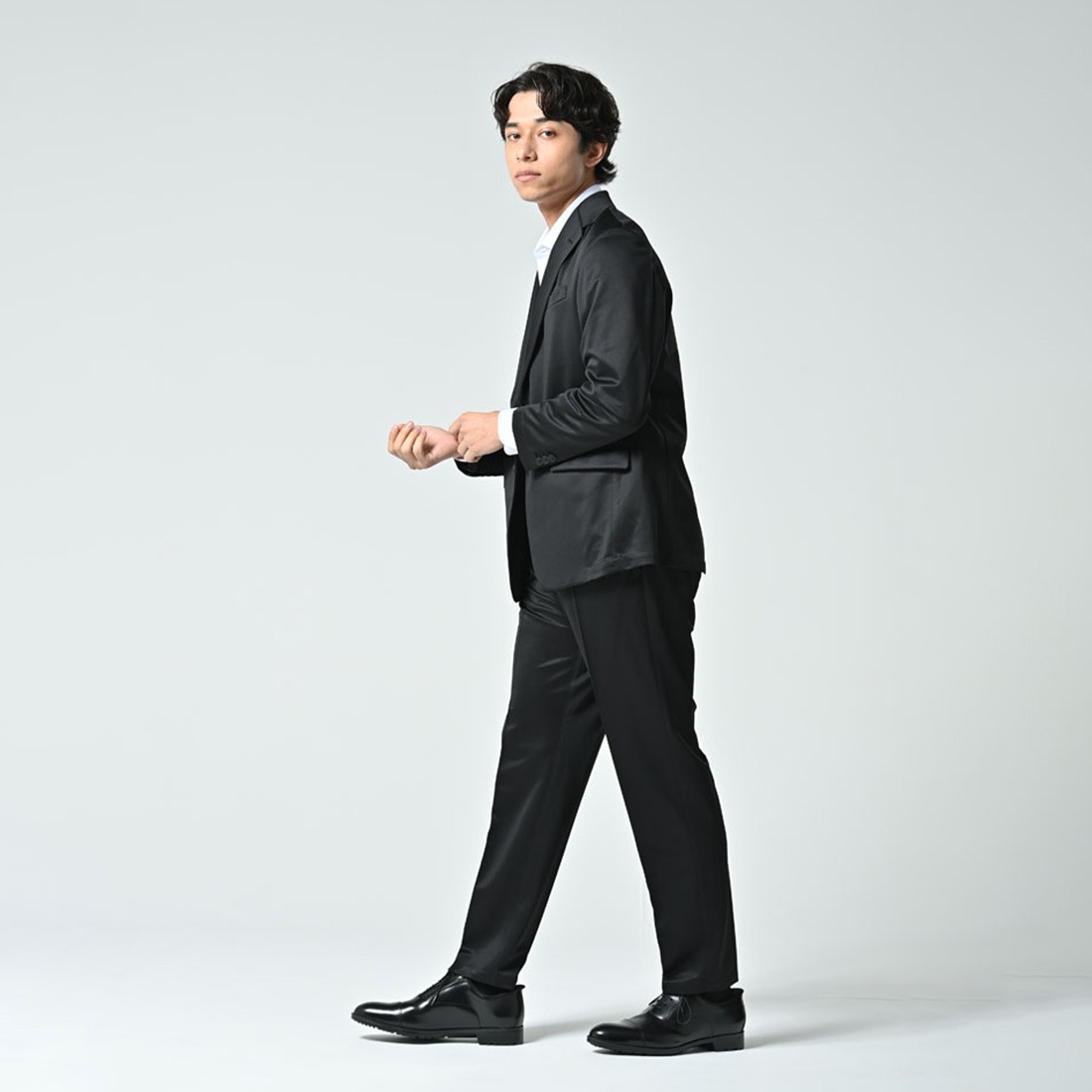 ��ReZARD BUSINESS��Washable Suits��Black��