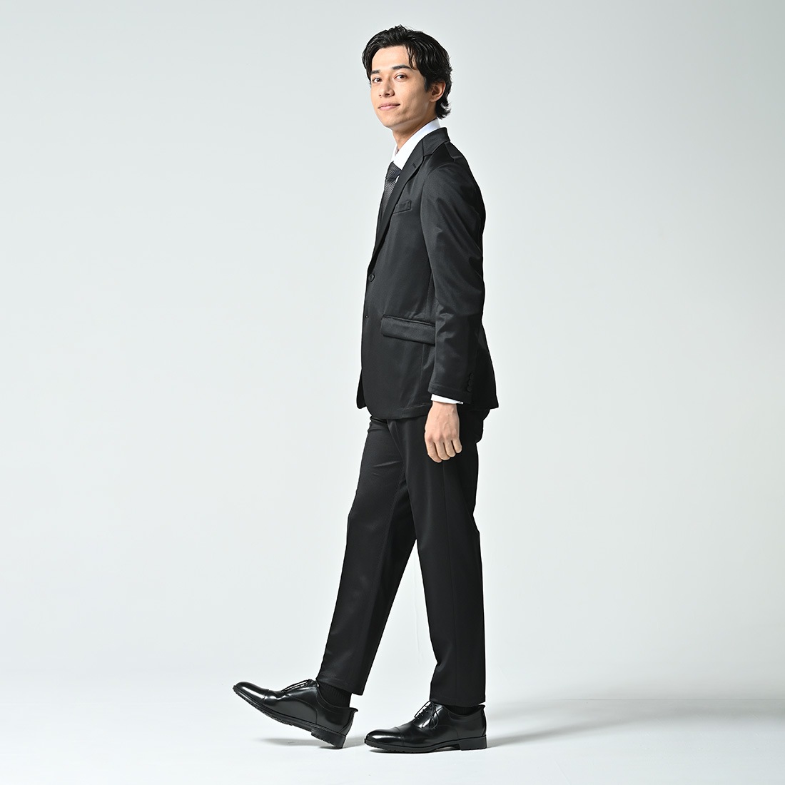��ReZARD BUSINESS��Washable Suits��Black��