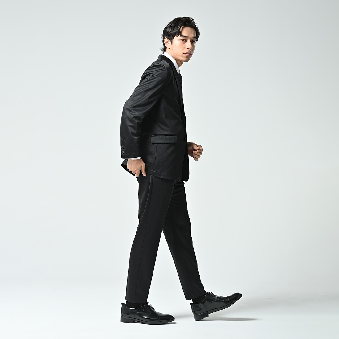 ��ReZARD BUSINESS��Washable Suits��Black��