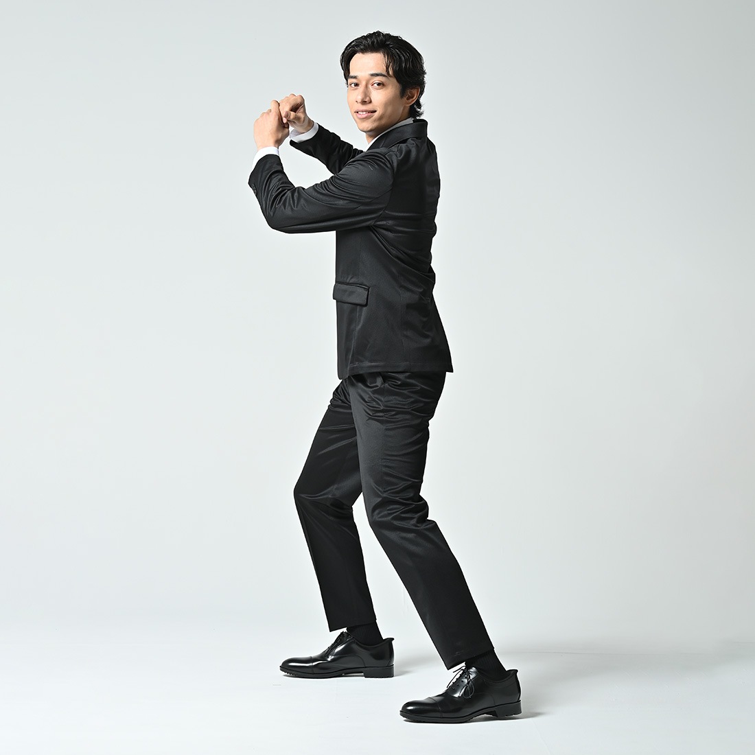 ��ReZARD BUSINESS��Washable Suits��Black��