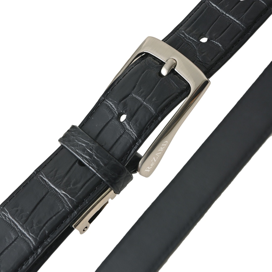 ��ReZARD BUSINESS��Crocodile Leather Belt