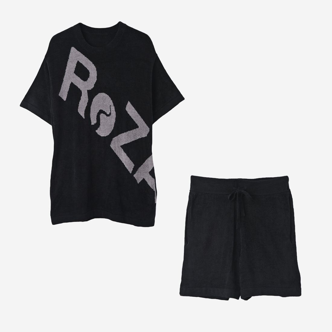 ��ReZARD��SETUP Towel fabric Room Wear Big Logo��Short pants��