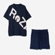 ��ReZARD��SETUP Towel fabric Room Wear Big Logo��Short pants��