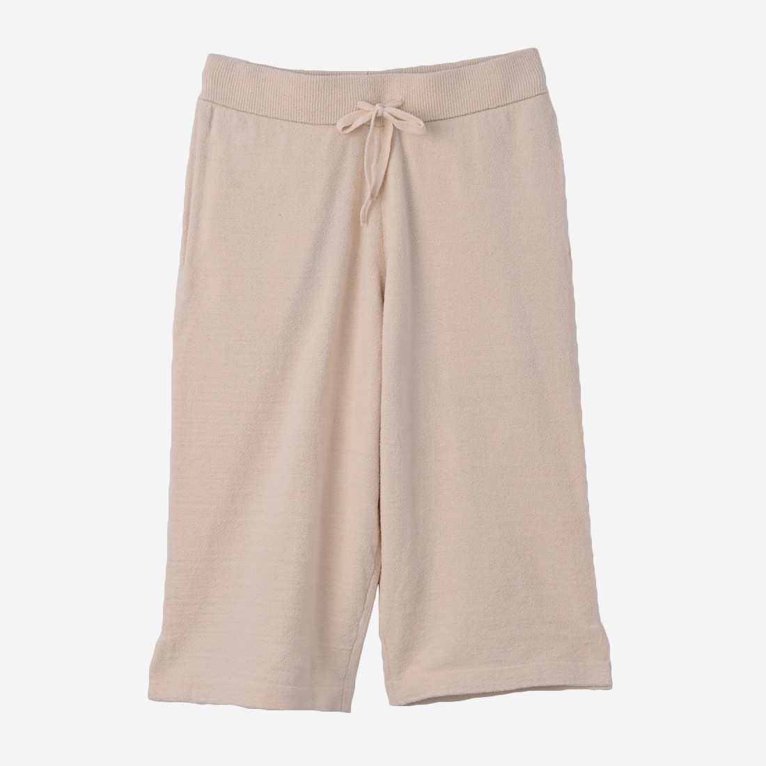 ReZARDSETUP Towel fabric Room Wear Small LogoCropped pants