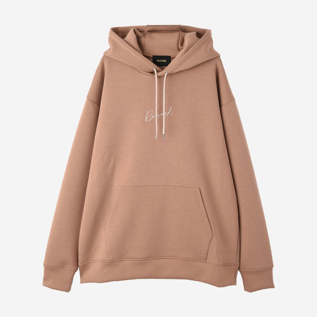 【ReZARD】Logo Embroidery Hoodie