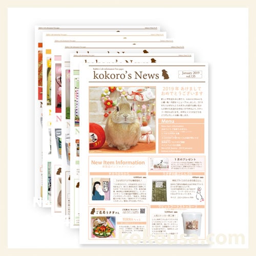 kokoro’s newsセット vol.135からvol.140(あるものだけセット)