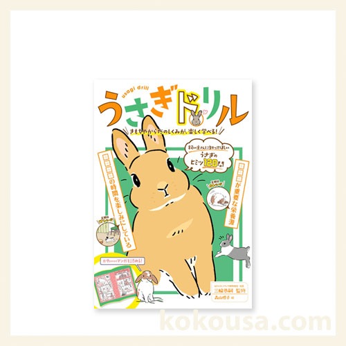 うさぎドリル きもちやからだのしくみが、楽しく学べる!