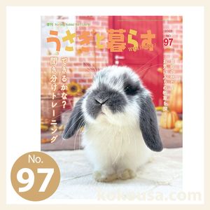 うさぎ様ご確認用 うさぎと暮らす No.97 2025年 Autumnの通販はココロのおうち