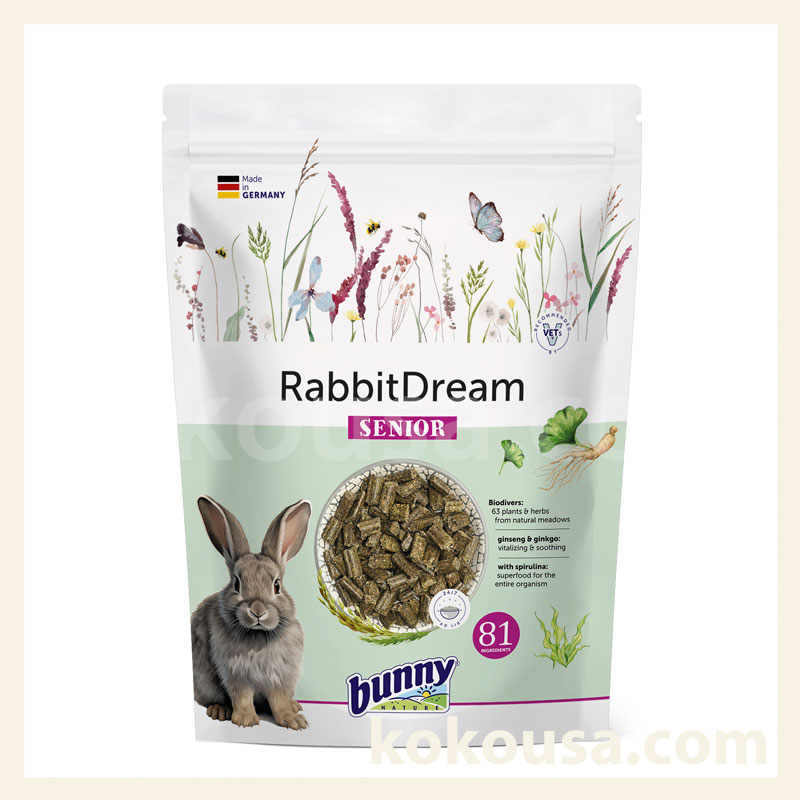 【モニター】bunnyNATURE ラビットドリーム　シニア  1.5kg