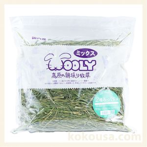高原の朝採り牧草 2種みっくす＋麦 400gの通販はココロのおうち