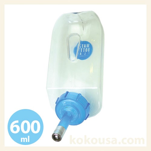 ウォーターボトルフラット 600ml