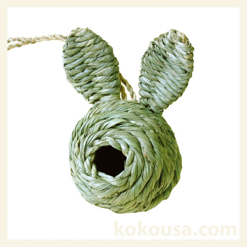 【わらっこ倶楽部】うさぎボール