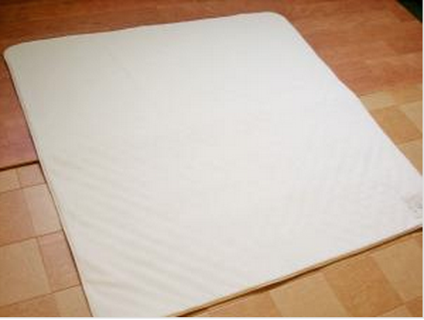 防水マット/正方形Mサイズ さくらピンク