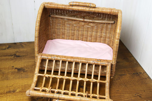 防水マット ラタンキャリーMサイズマット ココアブラウン