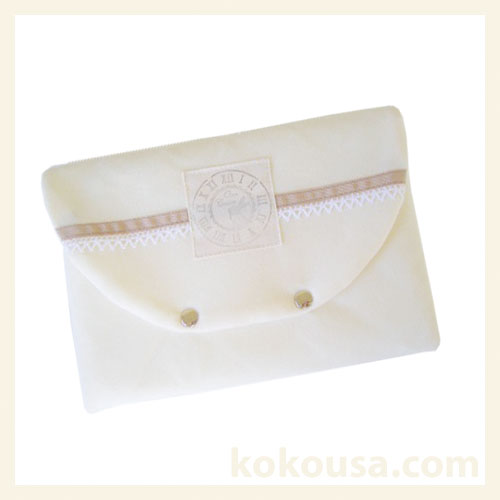 保冷剤用ポーチ ミルキーホワイト（保冷剤1個プレゼント中）