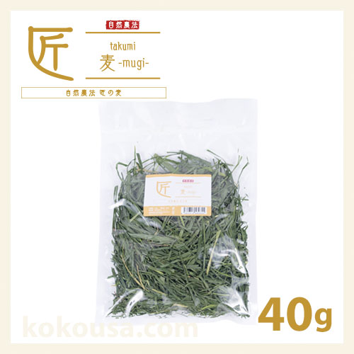 自然農法 匠の麦 40g