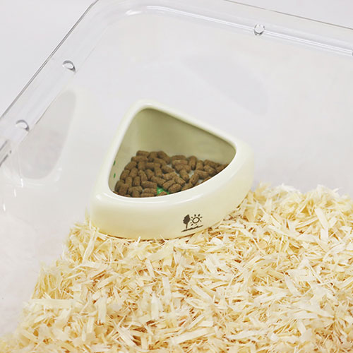 小動物のまいにち食器　コーナーS