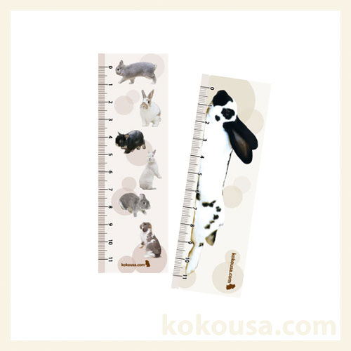 定規にもなるオリジナルしおり