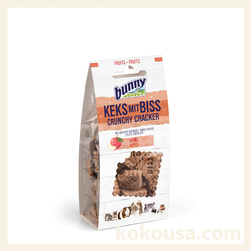 bunnyNATURE バニーネイチャー クランチクラッカー アップル50g